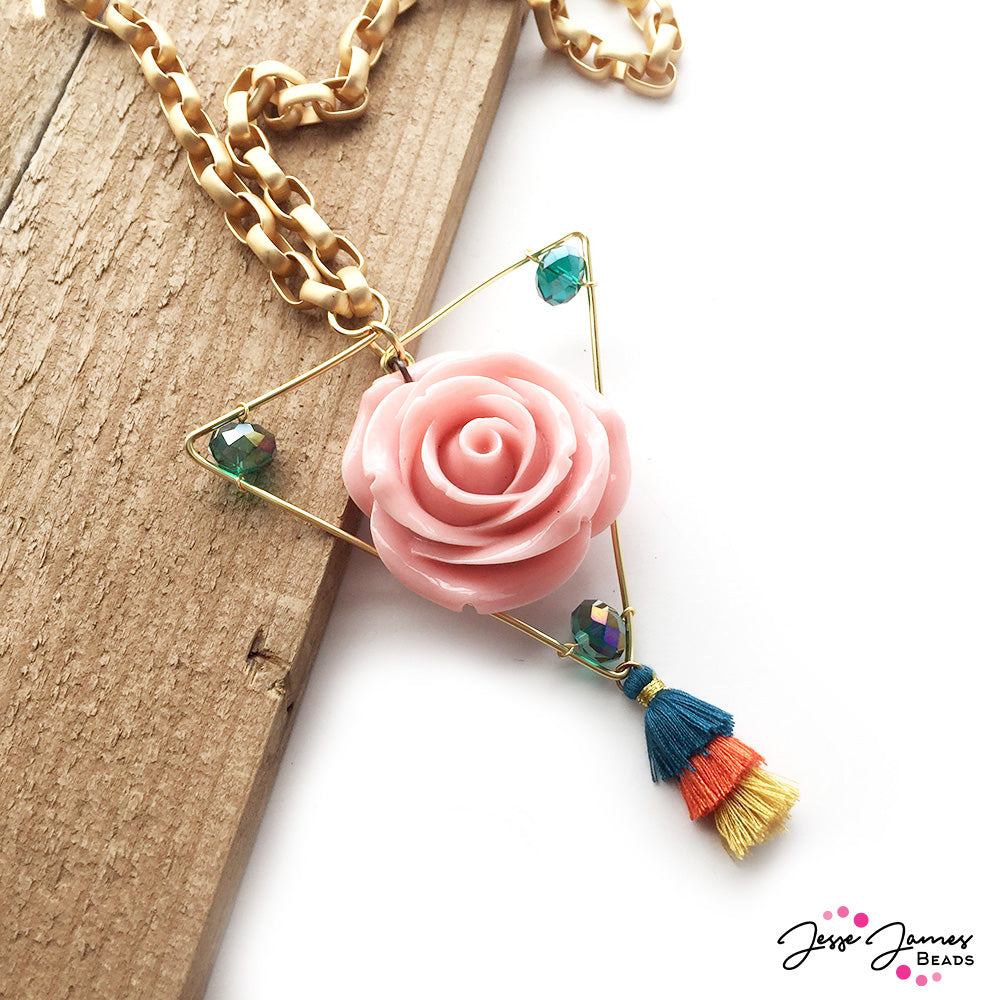 How-To Video: Spring Flowers Necklace