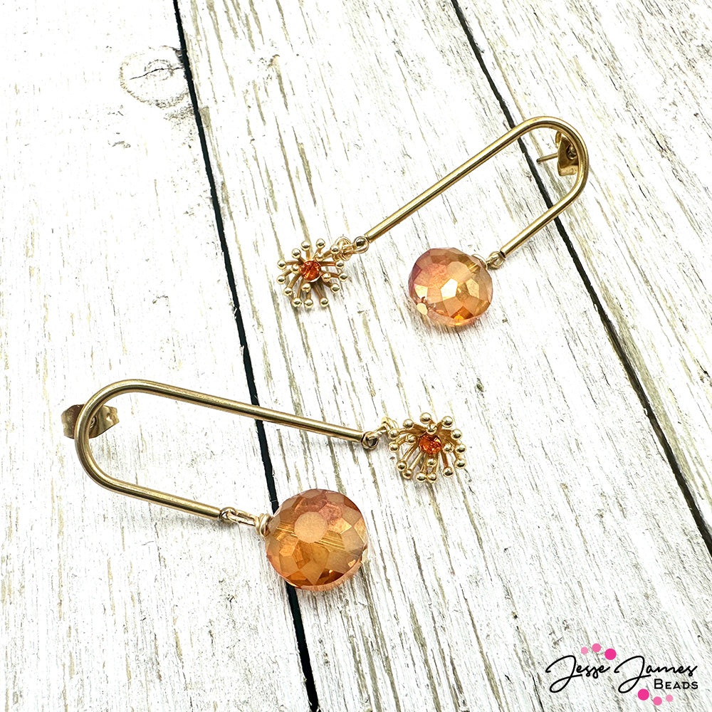 Stay Golden Trio Earrings with Deb Floros