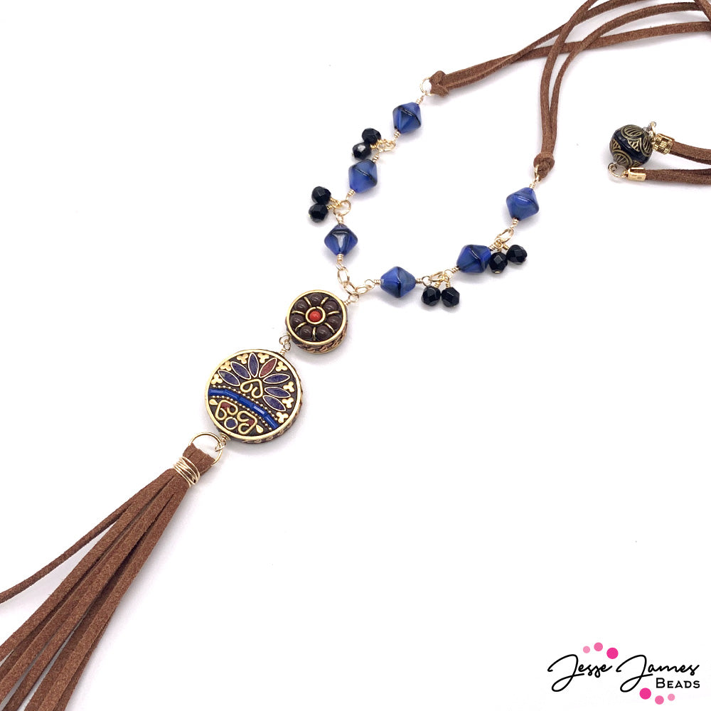 How-To Jewelry Tutorial: Journey To Tibet Necklace