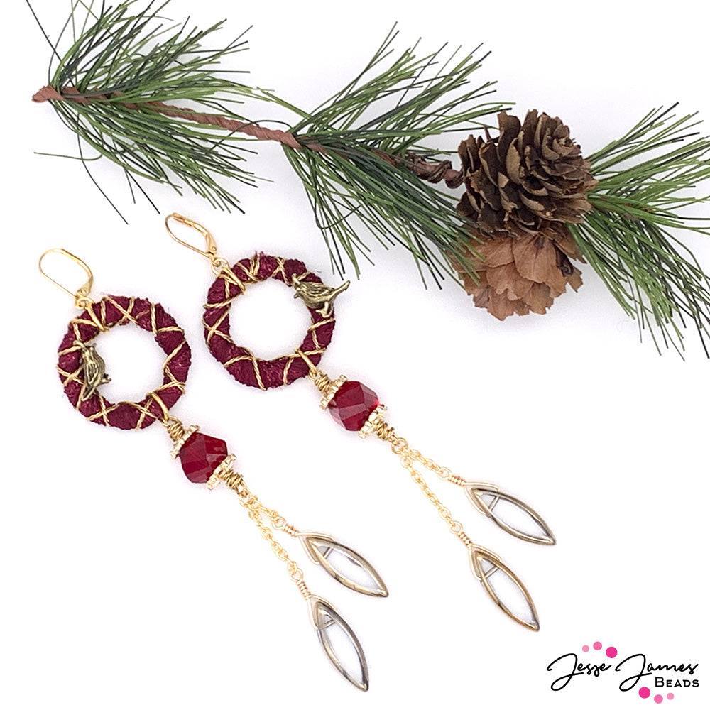 Holiday Craft Series: Tis The Season Earrings