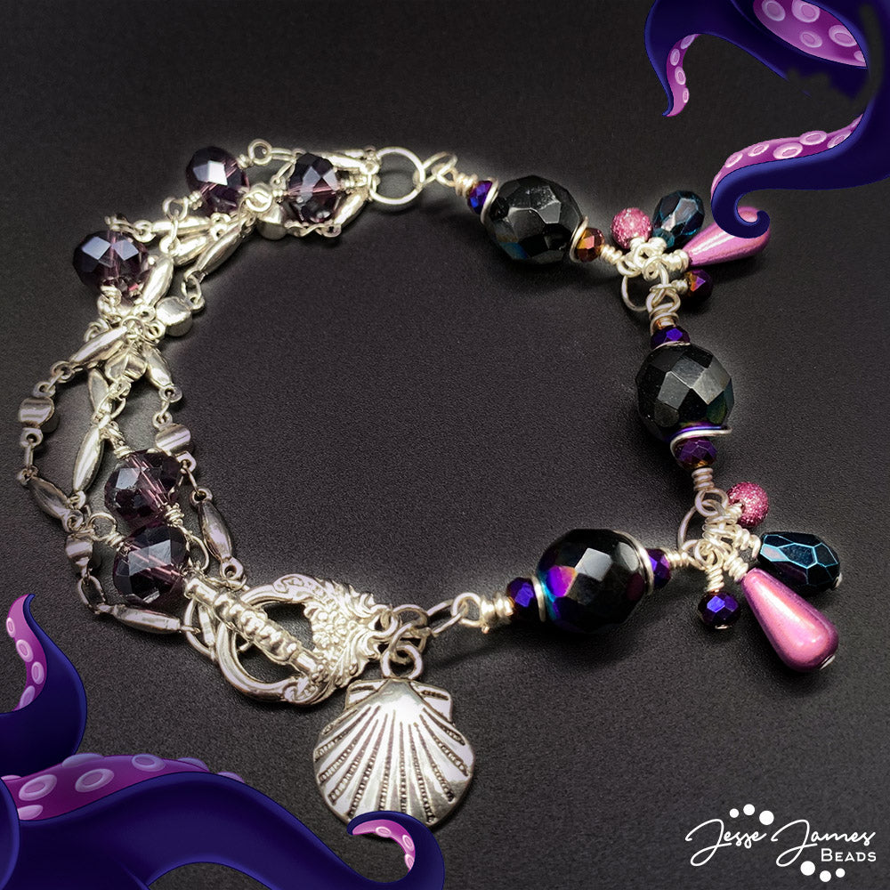 How-To Jewelry Tutorial: Poor Unfortunate Souls Bracelet