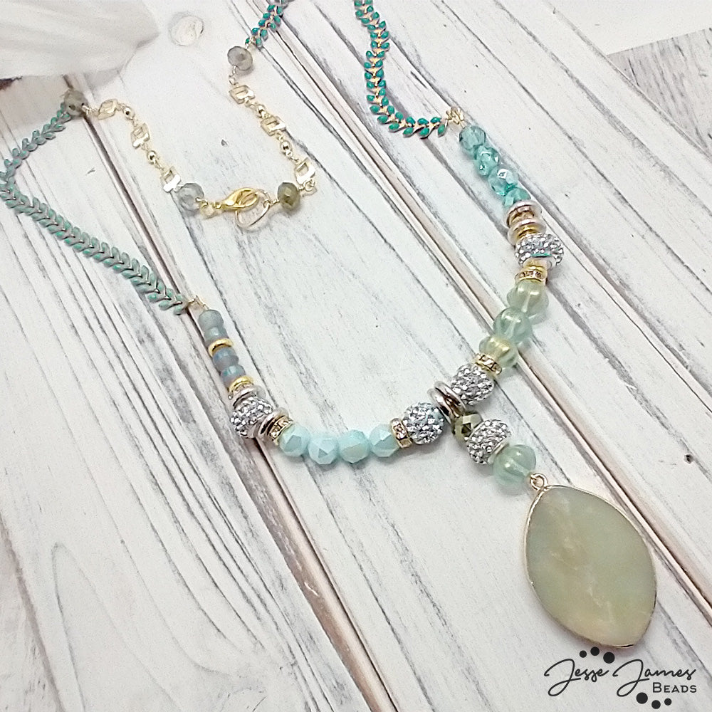 Easy DIY Pastel Stringing Necklace with Wendy Whitman