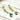 Wendy Whitman - Jesse James Beads - Magical Mystery Bead Box - Bead Mix - Sunflowers - Sunflower beads - beaded earrings