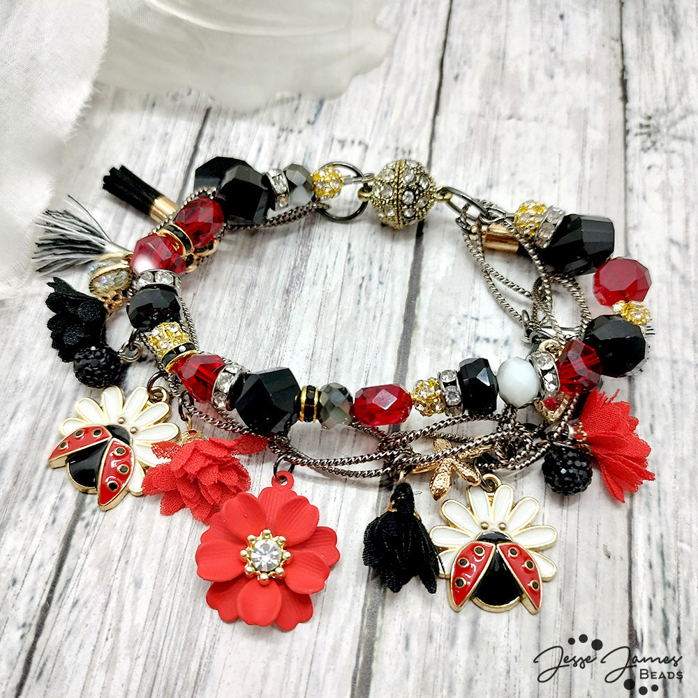 Multi-Layered Charm Bracelet with Wendy Whitman