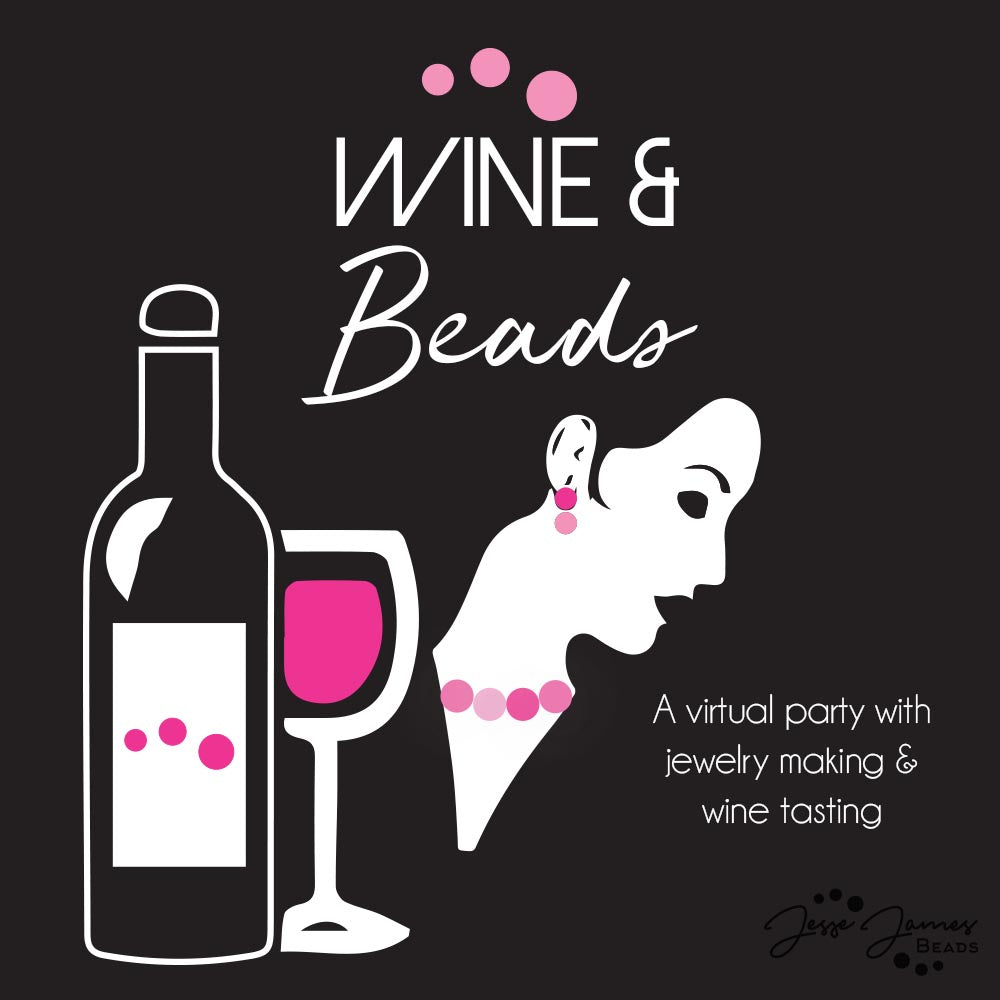 Wine & Beads with JJB: Wine Rings & Earrings