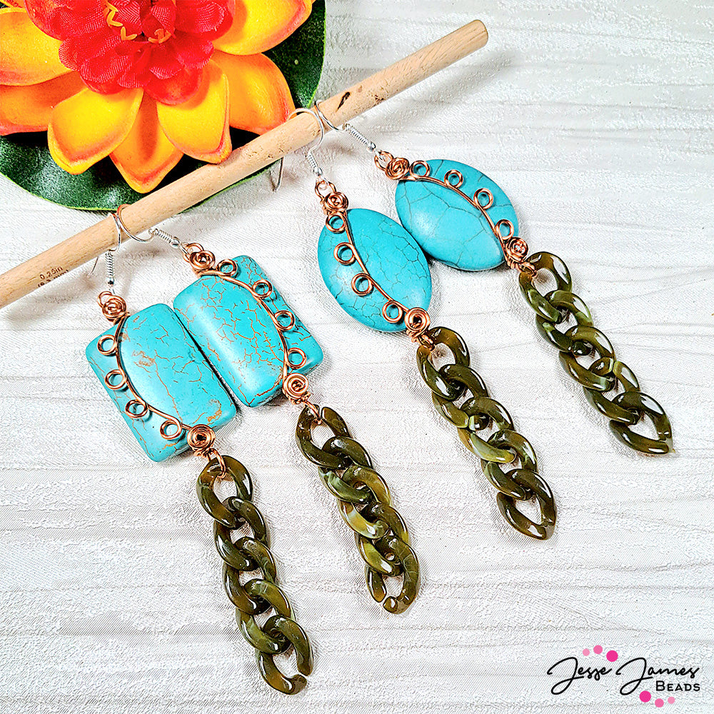 DIY Iris-Inspired Statement Earrings with Jem Hawkes