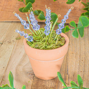 Lavender Beaded Plant Kit