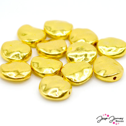 11mmx4mm-gold-coin-metal-bead-set