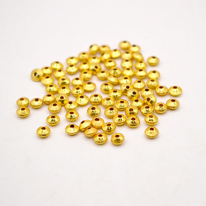 18K Gold Spacer Bead Set
