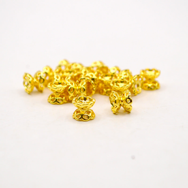 18K Gold Spacer Bead Set