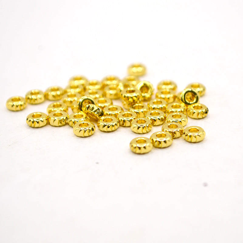 18K Gold Spacer Bead Set