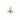 18K Gold Cubic Zirconia Evil Eye Charm