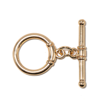 18K Gold Plated Basic Brass Toggle Clasp