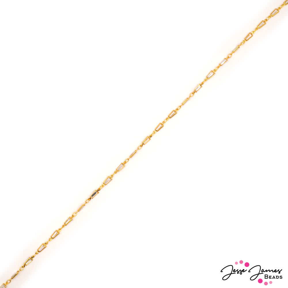 18K Gold Plated Brass Chain in Rise n Shine