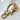 18K Gold Plated Bulb Toggle Clasp