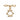 18K Gold Plated Elegant Florish Brass Toggle Clasp