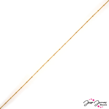 18K Gold Plated Stainless Steel Cable Chain