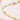 18K Gold Beaded Chain in Bye Bye Butterfly