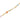 18K Gold Cotton Candy Glass Beaded Chain