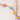 18K Gold & Enamel Wildflower Link Metal Chain