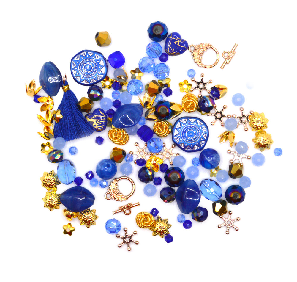 JJB Window Box Bead Mix in Starry Night