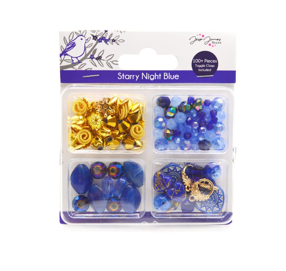 JJB Window Box Bead Mix in Starry Night