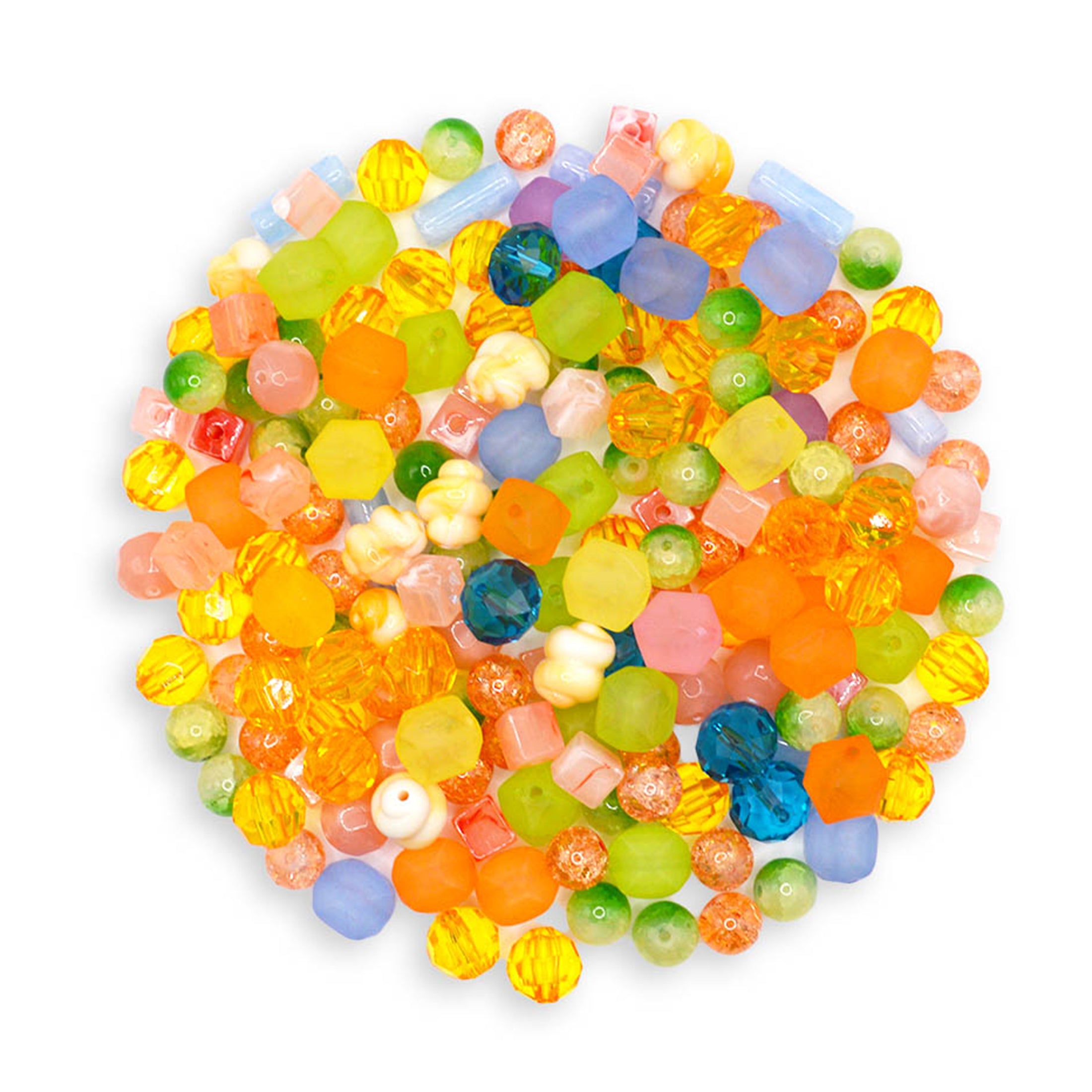 Bulk Bead Assortment In Pastel