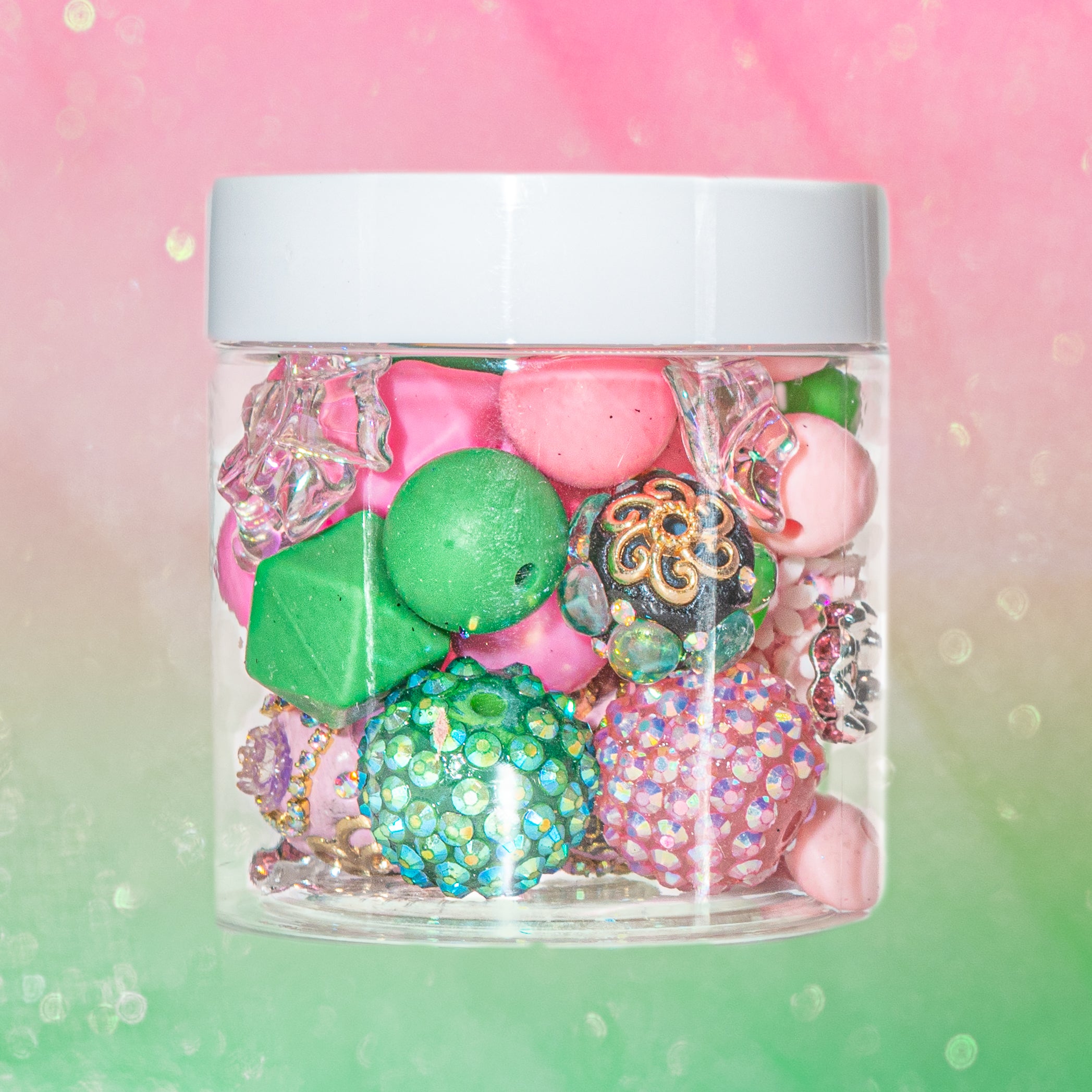 Best Friends Forever Focal Silicone & Boho Bead Mix