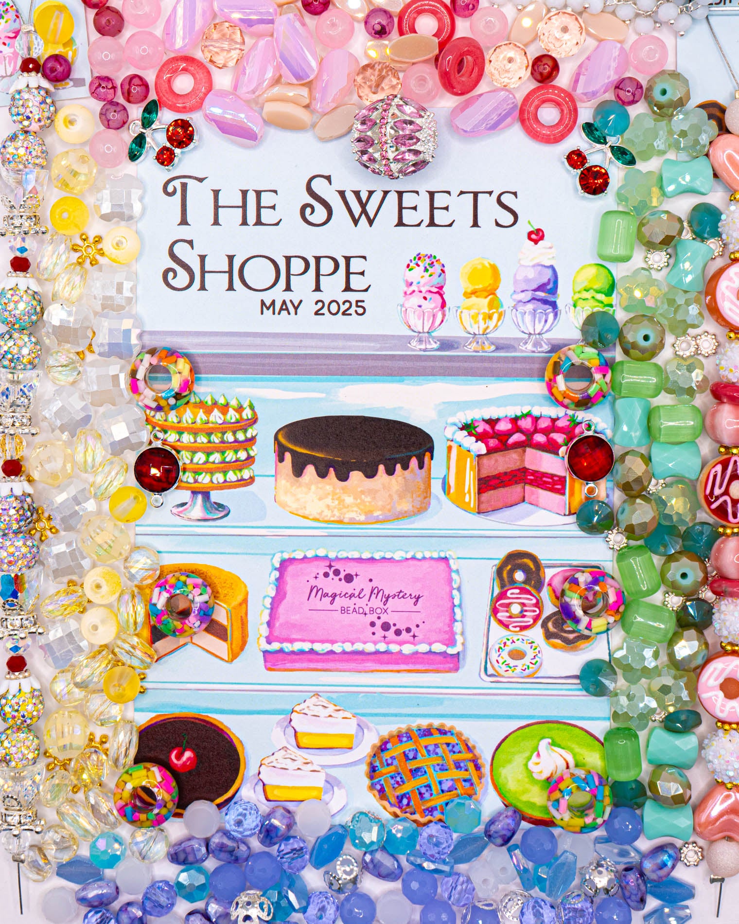 The Sweets Shoppe - May 2025 Magical Mystery Bead Box