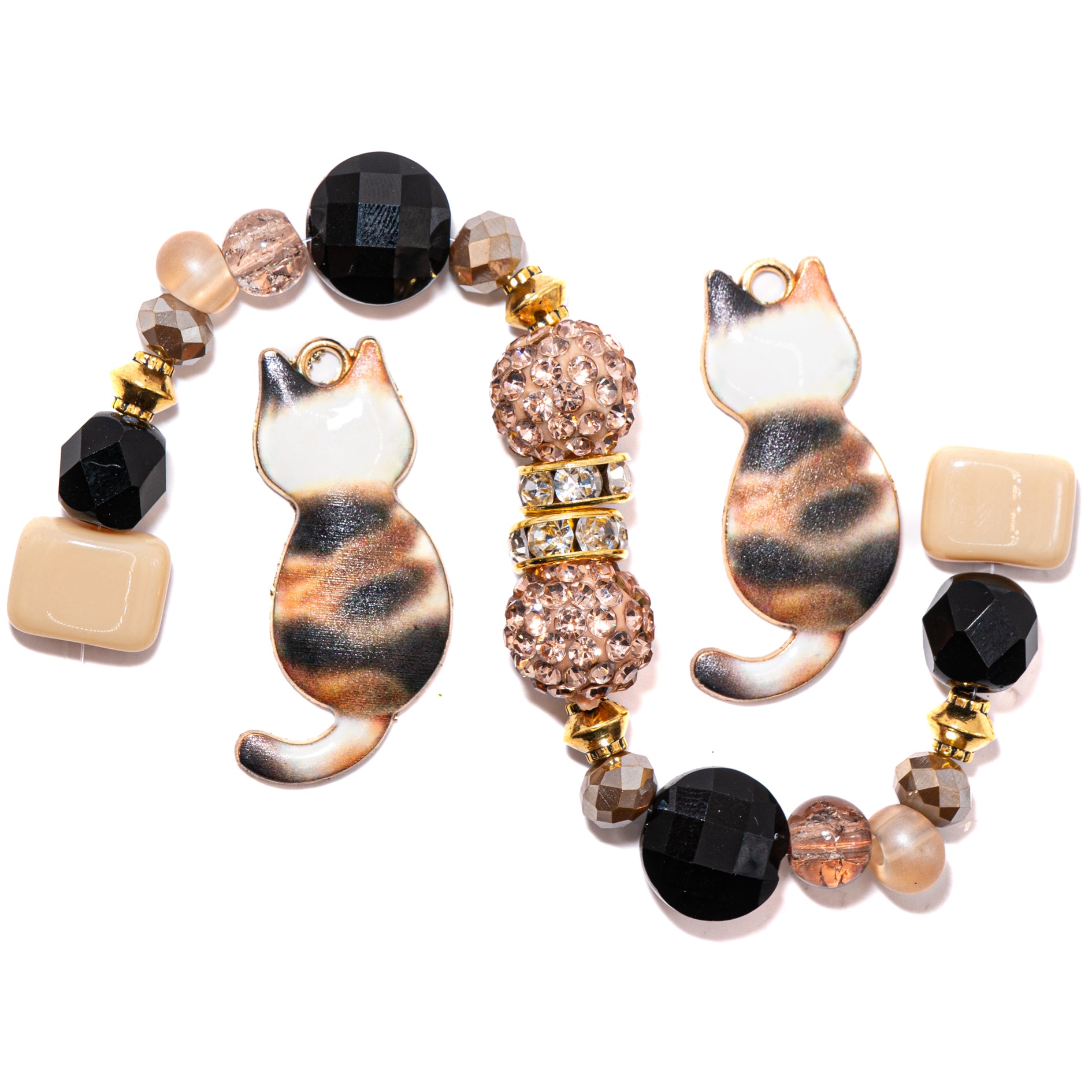 Bitty Kitty Bead Mix in Tiny Little Tortie