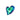 Glass Faceted Heart Focal Pendant