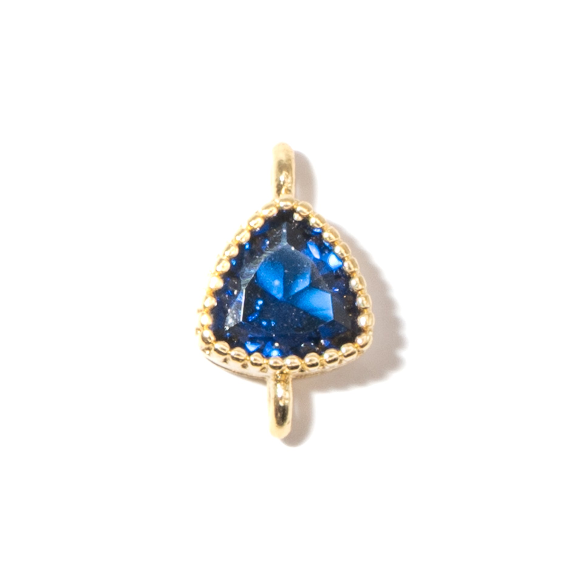 18K Gold Cubic Zirconia Mini Links