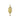 18K Gold Cubic Zirconia Oval Mini Link Connectors