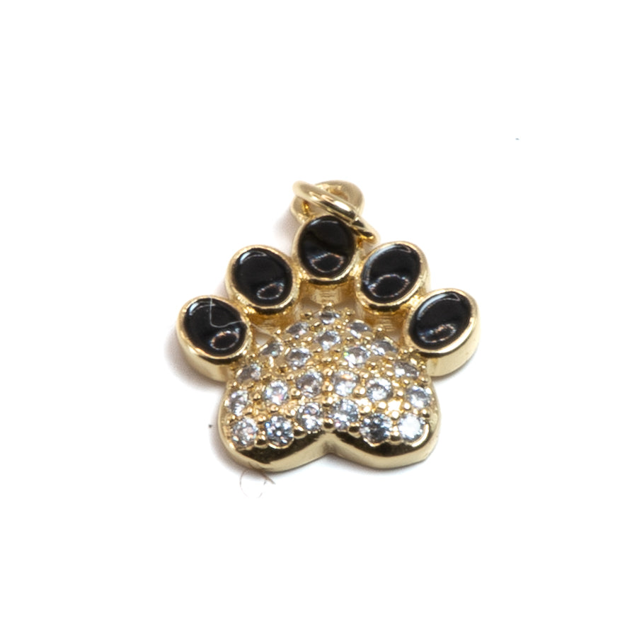Midnight Paw Charm