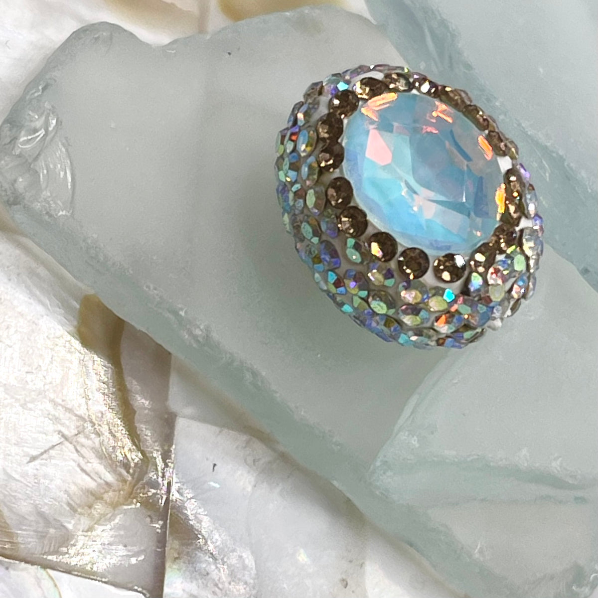 Focal Bead in Mediterranean Jelly