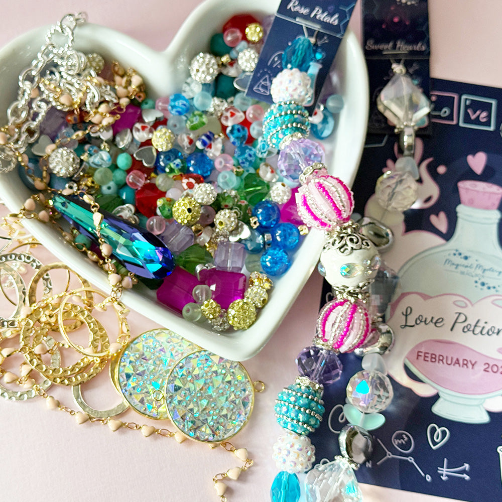 Love Potion #9 - February 2025 Magical Mystery Bead Box