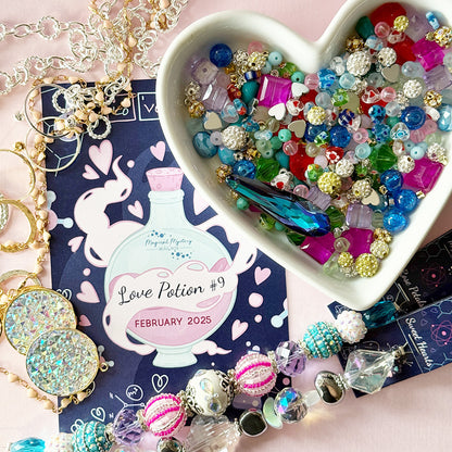 Love Potion #9 - February 2025 Magical Mystery Bead Box