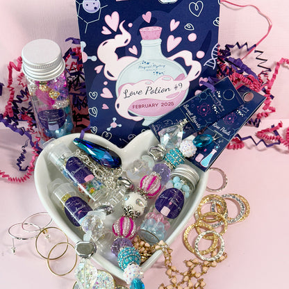 Love Potion #9 - February 2025 Magical Mystery Bead Box