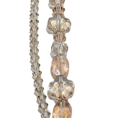Preciosa Bead Strand Duo in Creamy Silk