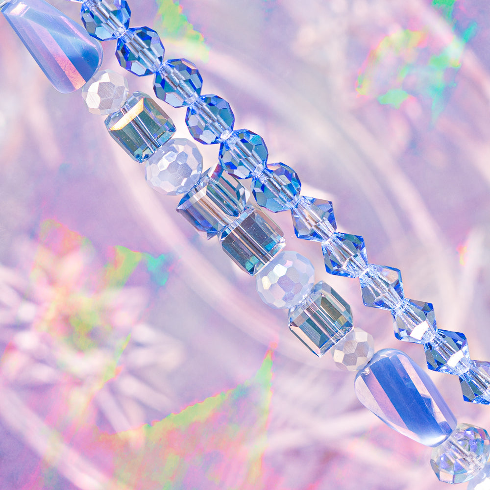 Preciosa Bead Strand Duo in Sparkling Sapphire