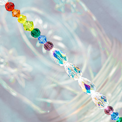 Preciosa Bead Strand in Radiant Rainbow