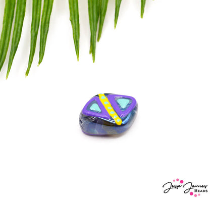 Acai Dreams Glass Focal Bead