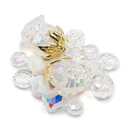Rose Bead Mix in Charming Garden