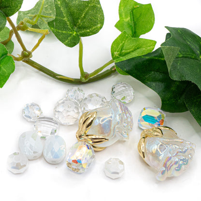Rose Bead Mix in Charming Garden