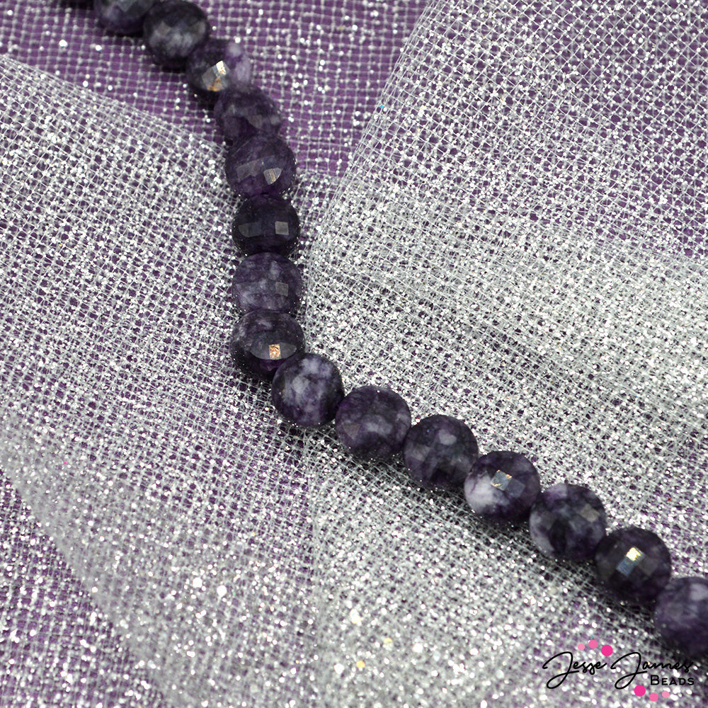 Amethyst Cushion Natural Stone Beads