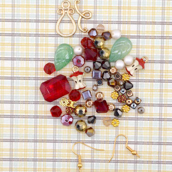Apple Bead Mix in Gorgeous Gala