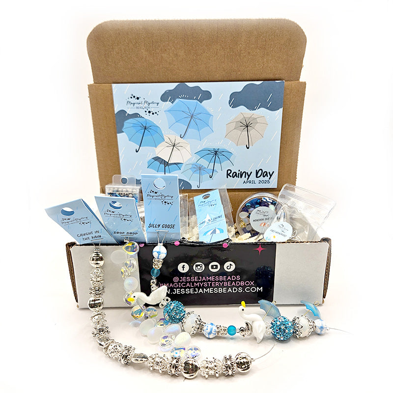 Rainy Day - April 2025 Magical Mystery Bead Box