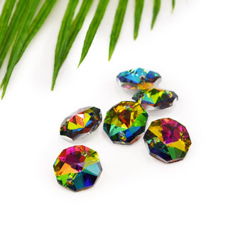 Imitation Austrian Glass Connector Set in Stardust