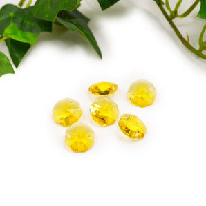 Imitation Austrian Glass Connector Set in Sun Ray