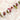 Autumn Lampwork Glass Bead Strand in Forging for Mushrooms